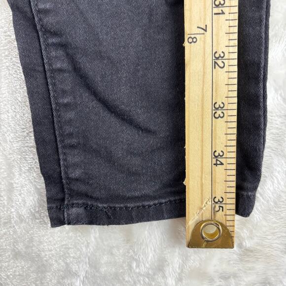 1822 Denim Jeans Curvy Contour Ankle Skinny Size 6 Black Stretch - Picture 5 of 10